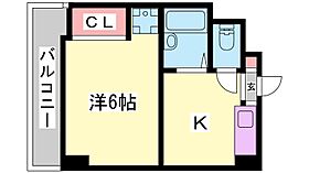 兵庫県姫路市豊沢町（賃貸マンション1K・2階・21.10㎡） その2