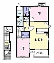 兵庫県加古川市加古川町大野（賃貸アパート2LDK・2階・58.80㎡） その2