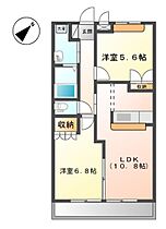 兵庫県加古川市平岡町新在家（賃貸アパート2LDK・2階・54.55㎡） その2