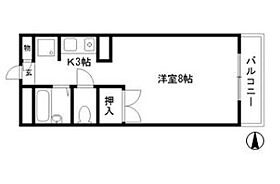 兵庫県姫路市御立中８丁目（賃貸マンション1K・2階・23.00㎡） その2