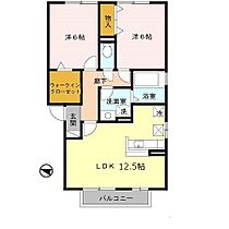 兵庫県三木市緑が丘町西５丁目（賃貸アパート2LDK・1階・60.44㎡） その2