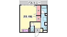 兵庫県姫路市南車崎１丁目（賃貸マンション1R・4階・31.18㎡） その2