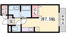 兵庫県姫路市西今宿８丁目（賃貸アパート1R・1階・23.96㎡） その2