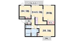 グリーンハイツA・B棟 2階/B202