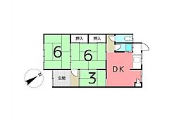 🉐敷金礼金0円！🉐相生市古池1丁目借家3号棟