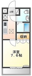 JR東海道・山陽本線 土山駅 3.9kmの賃貸アパート 1階1Kの間取り