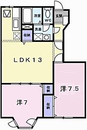 ル・クプル　プラースII 1階