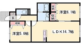1階 / 2LDK / 59.84㎡