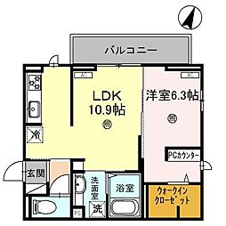 D-PLACE駅南大路 2階/201