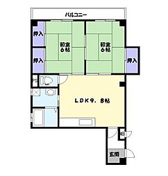 JR播但線 野里駅 徒歩19分 3階/-