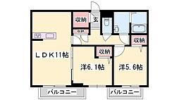 シャーメゾン アルフラット 1階