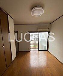 アンフィールドII 204 2階ワンルームのリビング/ダイニング