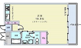 フェニックス豊中II 201 ｜ 大阪府豊中市箕輪2丁目（賃貸マンション1R・2階・43.00㎡） その2