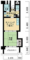 UR金田一丁目第2  ｜ 福岡県北九州市小倉北区金田1丁目（賃貸マンション1DK・3階・34.81㎡） その2