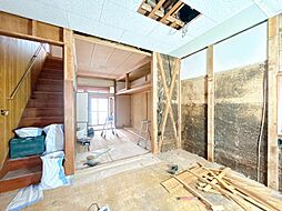 荒尾市荒尾　戸建て 4LDKのリビング/ダイニング