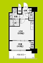 スプランディッドVII  ｜ 大阪府大阪市淀川区加島１丁目（賃貸マンション1LDK・6階・33.67㎡） その2