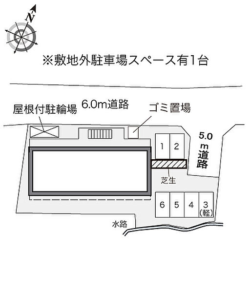 大阪府大阪狭山市池尻中３丁目(賃貸アパート1K・1階・23.18㎡)の写真 その3