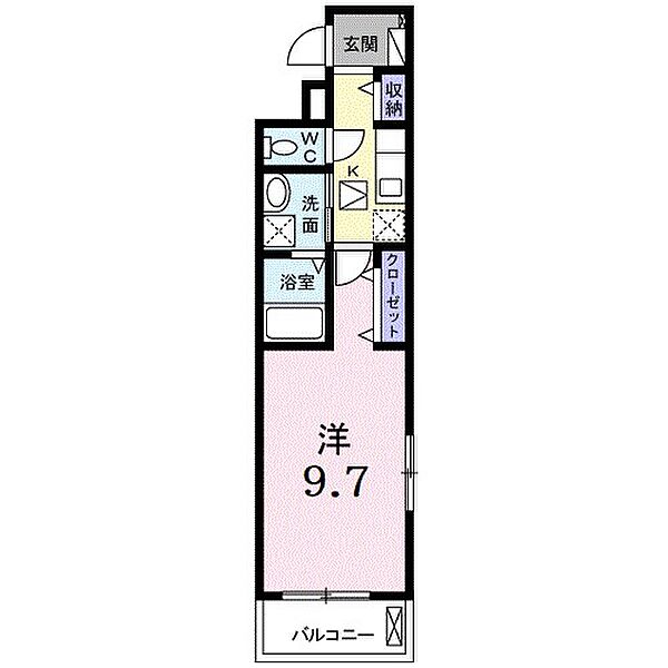 大阪府枚方市南中振２丁目(賃貸アパート1K・1階・31.21㎡)の写真 その2