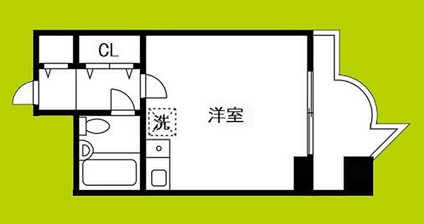 ルモン中津 ｜大阪府大阪市北区中津１丁目(賃貸マンション1R・8階・24.66㎡)の写真 その2