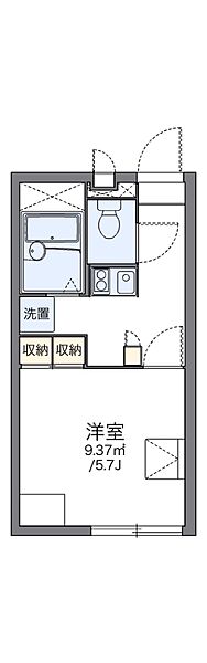 大阪府大阪市阿倍野区長池町(賃貸アパート1K・1階・20.28㎡)の写真 その2