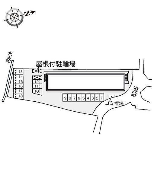 大阪府堺市東区北野田(賃貸アパート1K・2階・22.35㎡)の写真 その3