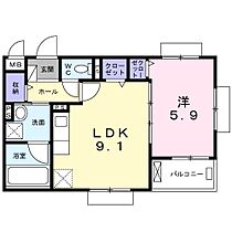 大阪府八尾市小阪合町４丁目（賃貸アパート1LDK・3階・38.78㎡） その2