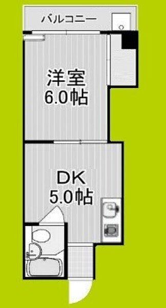 桂ハイムI ｜大阪府大阪市東淀川区東淡路４丁目(賃貸マンション1DK・3階・24.88㎡)の写真 その2