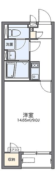 大阪府藤井寺市大井５丁目(賃貸アパート1K・2階・27.34㎡)の写真 その2