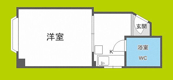 OLA COURT 西田辺 ｜大阪府大阪市阿倍野区阪南町５丁目(賃貸マンション1K・3階・16.00㎡)の写真 その2