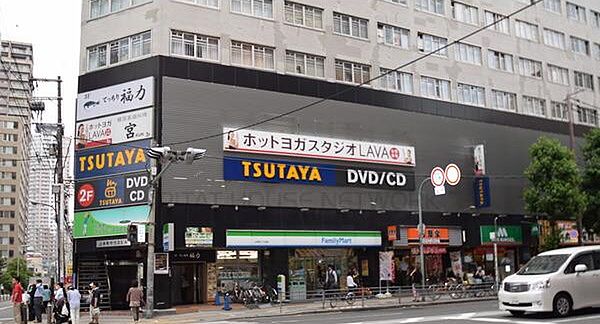 画像8:TSUTAYA 上本町店（385m）