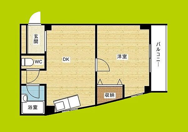 シャローム加島 ｜大阪府大阪市淀川区加島３丁目(賃貸マンション1DK・3階・31.00㎡)の写真 その2