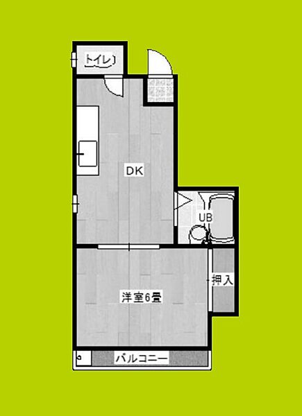 西田辺一進ビル ｜大阪府大阪市阿倍野区阪南町５丁目(賃貸マンション1DK・4階・30.00㎡)の写真 その2