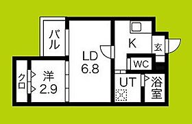 ジーイーシス  ｜ 大阪府堺市堺区三宝町５丁（賃貸マンション1LDK・2階・29.78㎡） その2