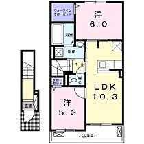 大阪府東大阪市上四条町（賃貸アパート2LDK・2階・54.85㎡） その2