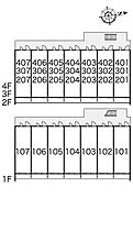 レオパレス生野III  ｜ 大阪府大阪市生野区林寺２丁目（賃貸マンション1K・3階・20.81㎡） その9