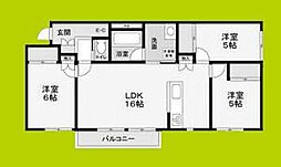 間取図画像 3LDK