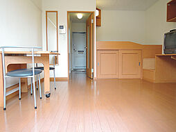 レオパレス久宝寺 2階1Kのリビング/ダイニング