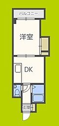 間取図画像 1DK