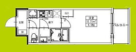 S-RESIDENCE堺湊駅前azure  ｜ 大阪府堺市堺区出島海岸通１丁（賃貸マンション1K・9階・22.27㎡） その2