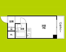 間取図画像 ワンルーム
