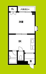 間取図画像 1DK