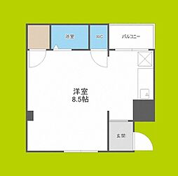 間取図画像 ワンルーム