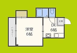 間取図画像 1DK