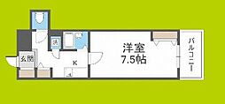 間取図画像 1K
