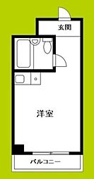 ライオンズマンション日本橋 ワンルームの間取図画像