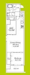 GLAM STELLA松屋町 1SLDKの間取図画像