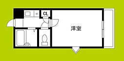T.STORY 1Kの間取図画像