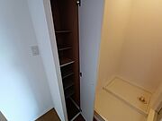 室内洗濯機置き場です。