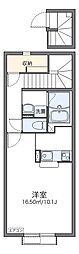 レオネクストヴィヴァンタ 1Kの間取図画像