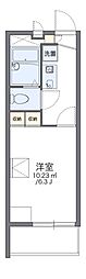 レオパレス大池橋 1Kの間取図画像